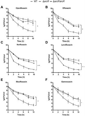 ArcR contributes to tolerance to fluoroquinolone antibiotics by regulating katA in Staphylococcus aureus